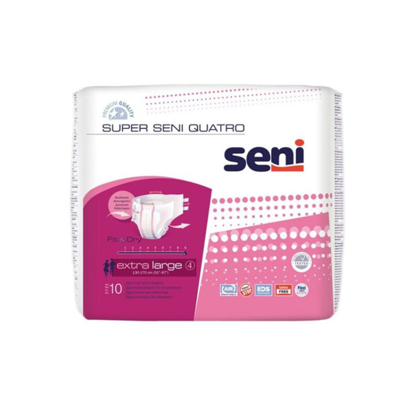 Imagen de SENI QUATRO PAÑAL XG [10 uni.]