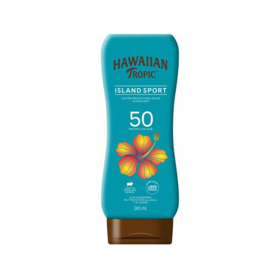 Imagen de HAWAIIAN ISLAND SPORT LOCION PROTECTORA SOLAR ULTRA LIGHT 50 fps [240 ml]