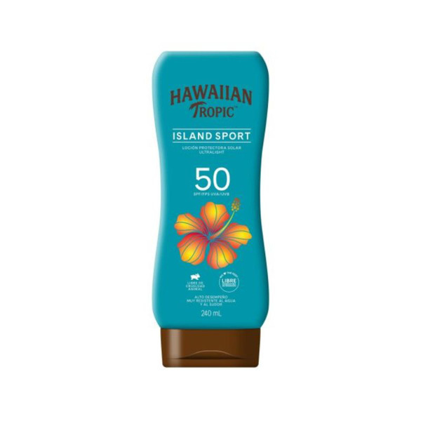 Imagen de HAWAIIAN ISLAND SPORT LOCION PROTECTORA SOLAR ULTRA LIGHT 50 fps [240 ml]