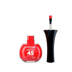 Imagen de VOGUE ESMALTE RAPIDO SECADO 45 SEGUNDOS ROJO ANTOJO [12 ml]