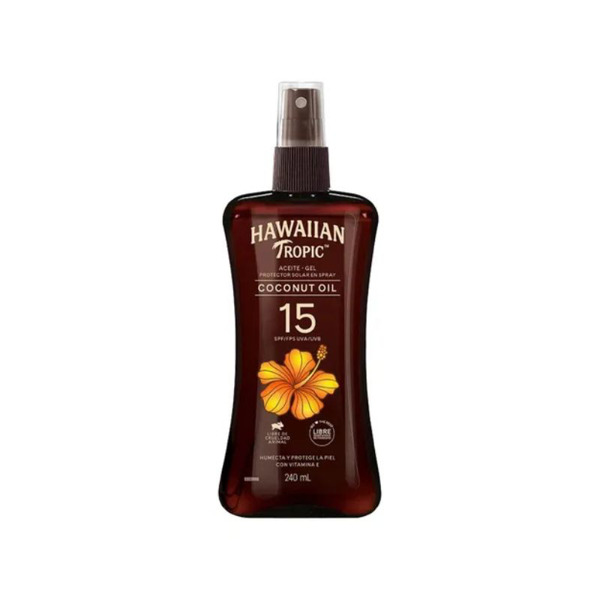 Imagen de HAWAIIAN ACEITE PROTECTOR SOLAR NATURAL 15 fps [240 ml]