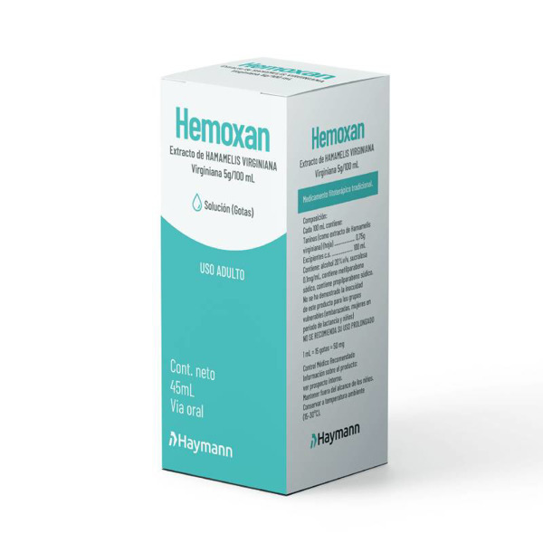 Imagen de HEMOXAN SOLUCION 5gr/100ml [45 ml]