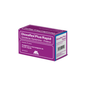 Imagen de DIOXAFLEX PLUS RAPID SOBRES 65+4mg [5 sob.]