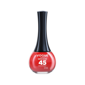 Imagen de VOGUE ESMALTE RAPIDO SECADO 45 SEGUNDOS ROJO ANTOJO [12 ml]