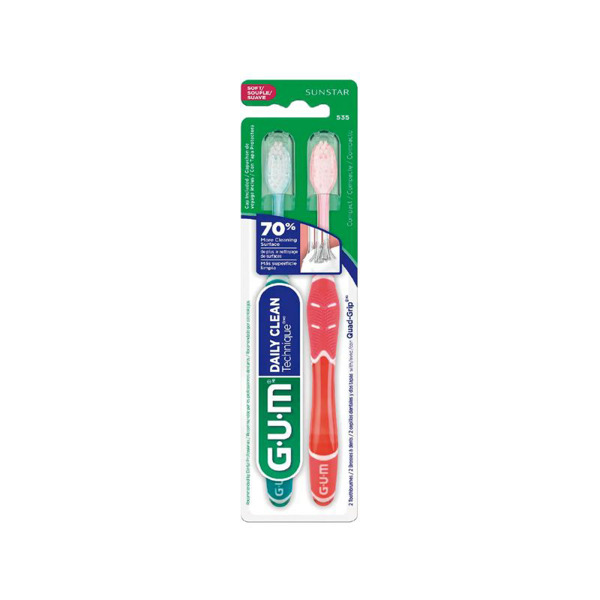 Imagen de GUM CEPILLO DAILY CLEAN SUAVE 535LY [2 uni.]