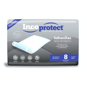 Imagen de INCOPROTECT SABANILLAS 60X90 [8 uni.]