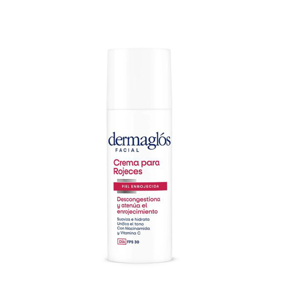Imagen de DERMAGLOS FACIAL EMULSION PARA ROJECES PIEL SENSIBLE 30 fps [50 ml]