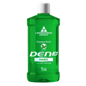 Imagen de DEN3 ENJUAGUE BUCAL DIARIO MENTA [1 ltrs.]
