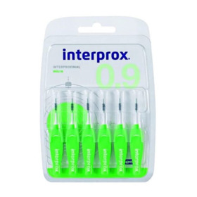 Imagen de INTERPROX 4G MICRO VERDE BLISTER 0,9 mm [6 uni.]
