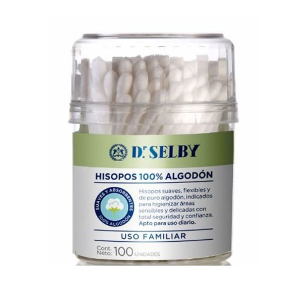 Imagen de DR. SELBY HISOPOS [100 uni.]