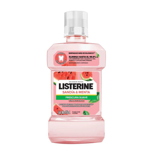 Imagen de LISTERINE SANDIA FRESCURA SUAVE SANDIA & MENTA [250 ml]