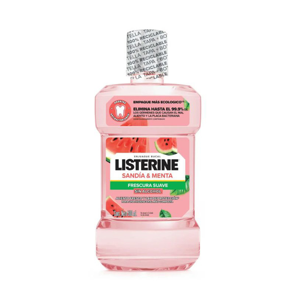 Imagen de LISTERINE SANDIA FRESCURA SUAVE SANDIA & MENTA [500 ml]