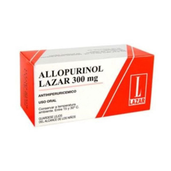 Imagen de ALLOPURINOL LAZAR 300 300 mg [30 comp.]
