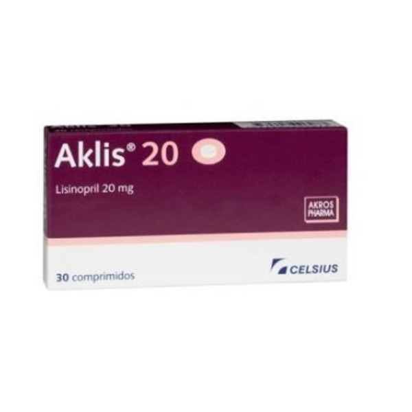 Imagen de AKLIS 20 20 mg [30 comp.]