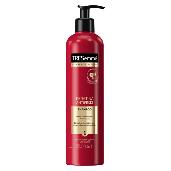 Imagen de TRESEMME SHAMPOO KERATINA ANTIFRIZZ PUMP [500 ml]