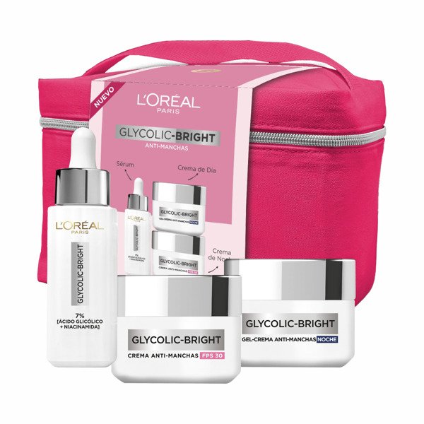 Imagen de GLYCOLIC BRIGHT SERUM+DIA+NOCHE PACK [30+50+50ml]