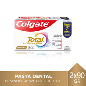Imagen de COLGATE CR. TOTAL ORIGINAL MINT PACK [90gr+90gr]