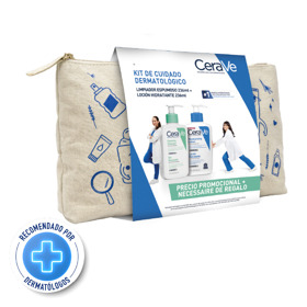 Imagen de CERAVE LIMPIADOR ESPUMOSO+HIDRATANTE CORPORAL PACK [236+236ml]