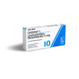 Imagen de CETIZINE L 5 mg [10 comp.]