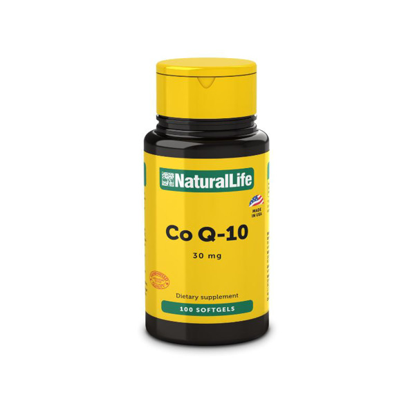 Imagen de NATURAL LIFE COENZIMA Q 10 30 mg [100 cap.]