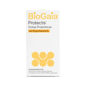 Imagen de BIOGAIA PROTECTIS GOTAS + VIT. D DROPS [5 ml]