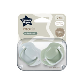 Imagen de TOMMEE TIPPEE CHUPETE MODA PASTEL 0-6M [2 uni.]