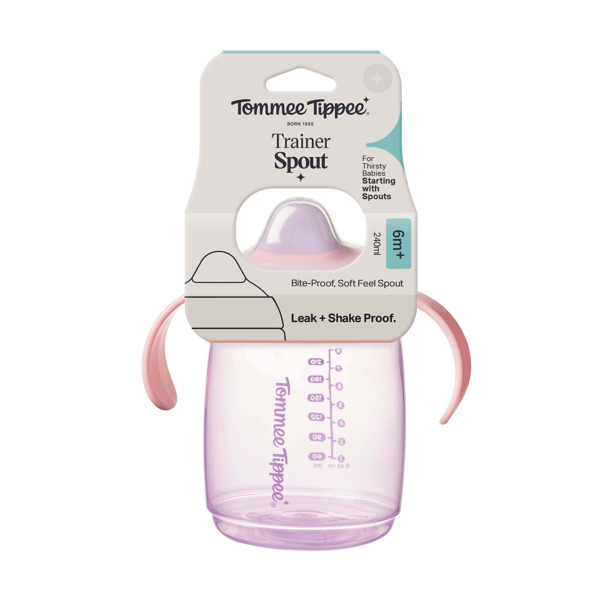 Imagen de TOMMEE TIPPEE VASO DE ENTRENAMIENTO SOUP +6m [240 ml]
