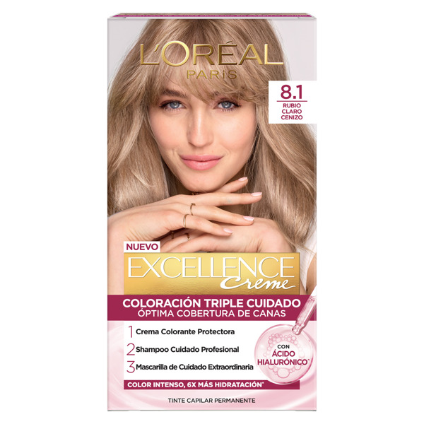 Imagen de EXCELLENCE KIT RUBIO CLARO CENIZA 81 [47 gr]