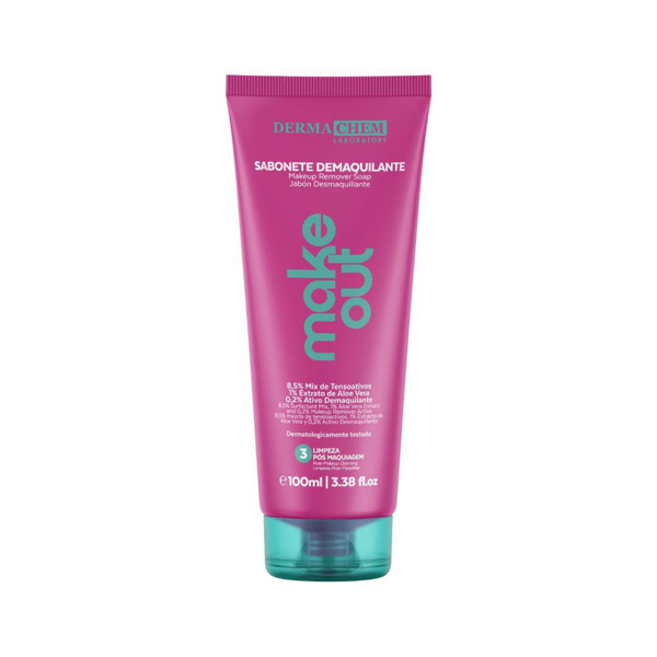 Imagen de DERMACHEM JABON DESMAQUILLANTE MAKE OUT [100 ml]