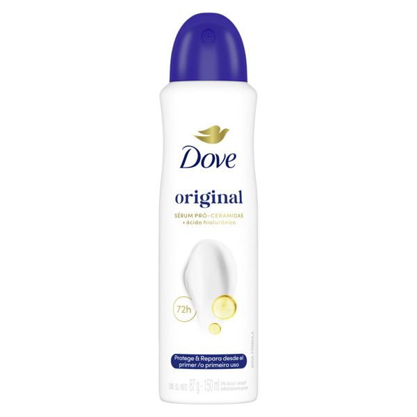 Imagen de DOVE AERO ANTITR. BLANCO ORIGINAL femenino [150 ml]