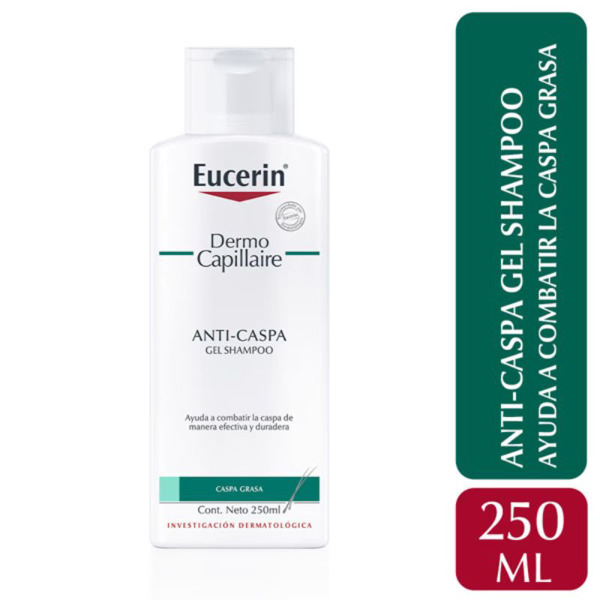 Imagen de EUCERIN DERMOCAPILLAIRE SHAMPOO GEL ANTICASPA [250 ml]