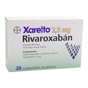 Imagen de XARELTO  2.5 2,5 mg [28 comp.]