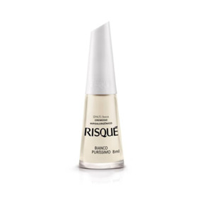 Imagen de RISQUE ESMALTE CREMOSO BIANCO PURISSIMO [8 ml]